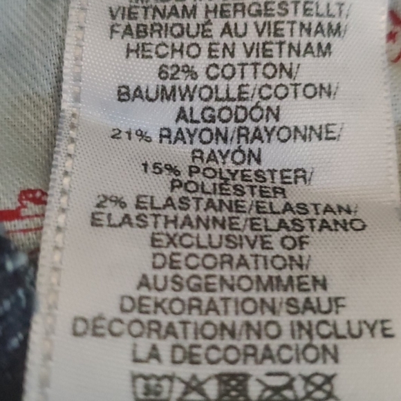 nwt true religion Becca bootcut gold hs jeans 24 - Picture 7 of 7